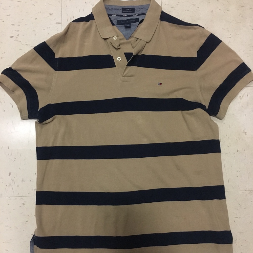 Striped Polo - Tommy Hilfiger